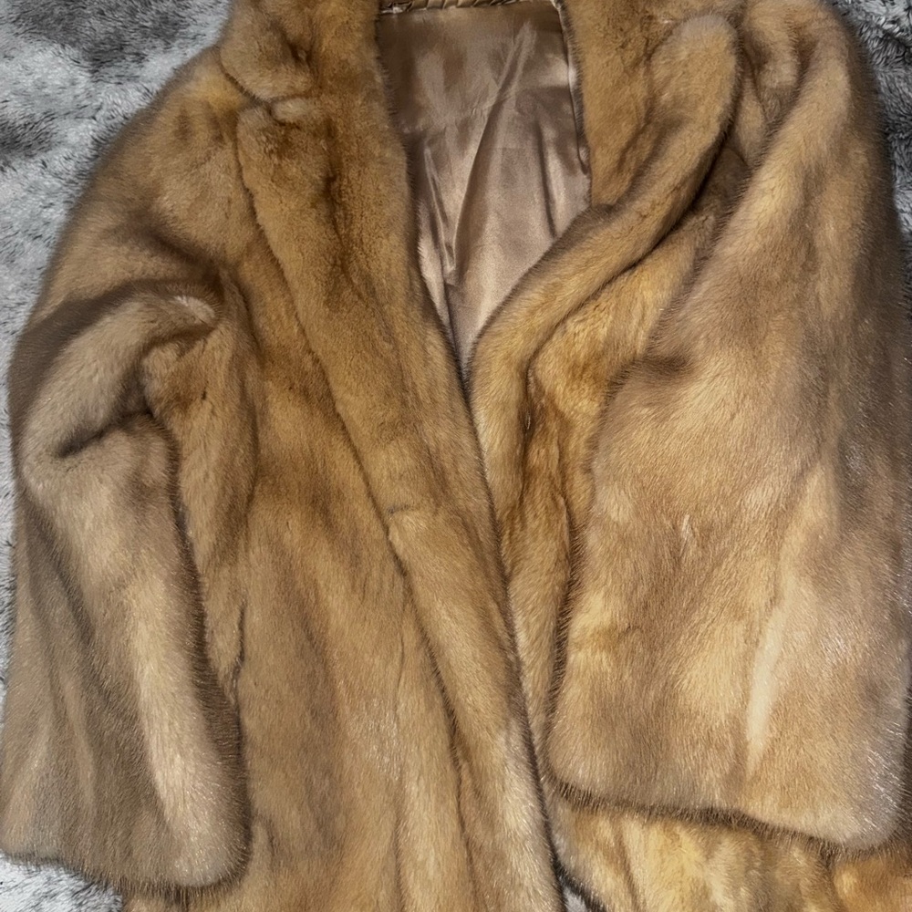 Chic Tan Teddy Jacket